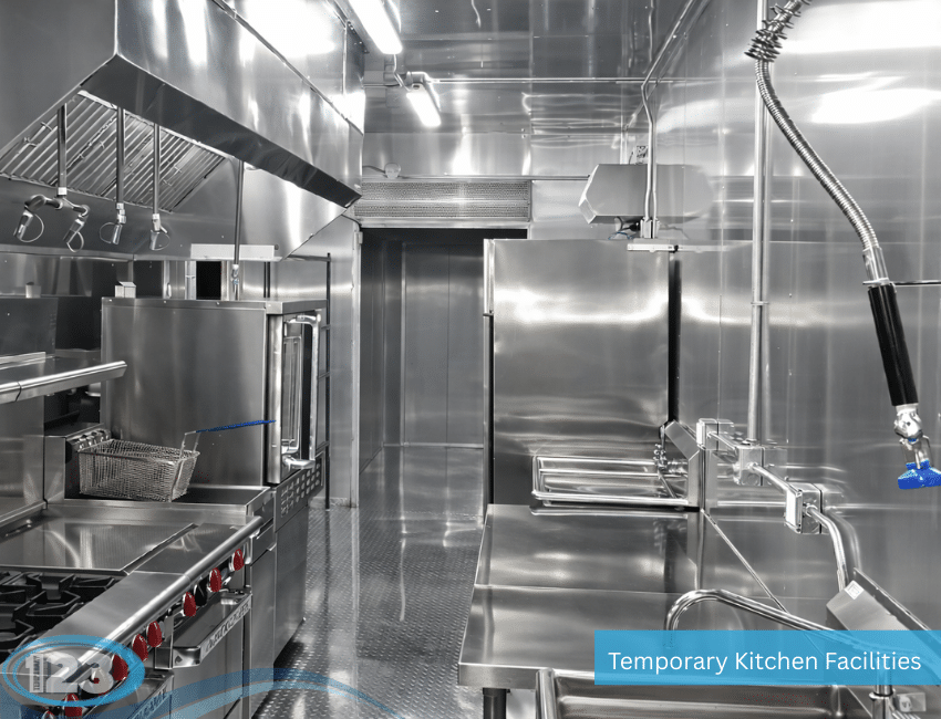Mobile Kitchen Trailer Rental: Temporary123 equipment reference