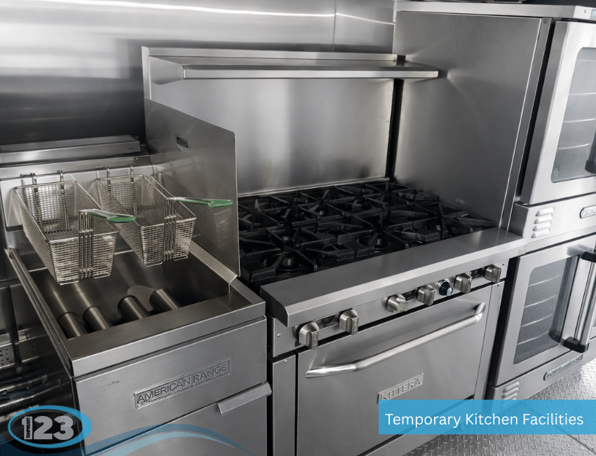 Mobile Kitchen Trailer Rental: Temporary123 equipment reference
