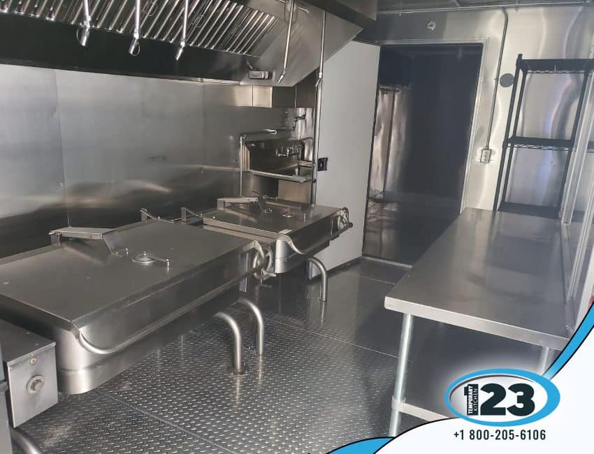 26ft Military Bulk Kitchen: Temporary123 equipment reference
