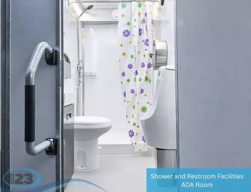 Shower Trailer Rental: Temporary123 equipment reference