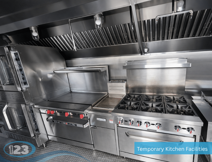 Mobile Kitchen Trailer Rental: Temporary123 equipment reference