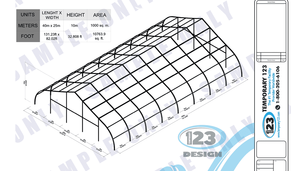 Dining Hall Series 10000 - Structural Layout