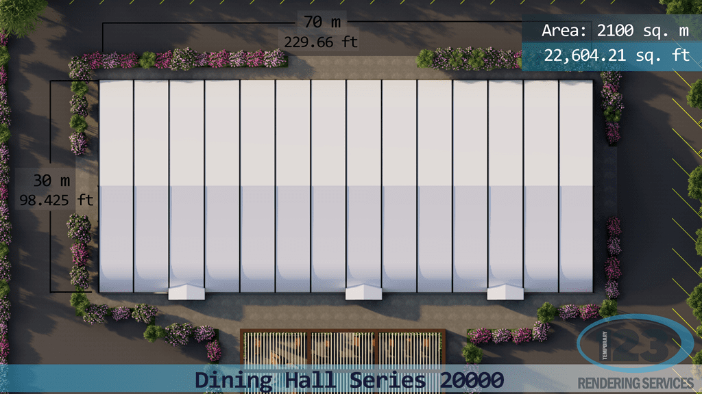 Dining Hall Series 20000 - Top View