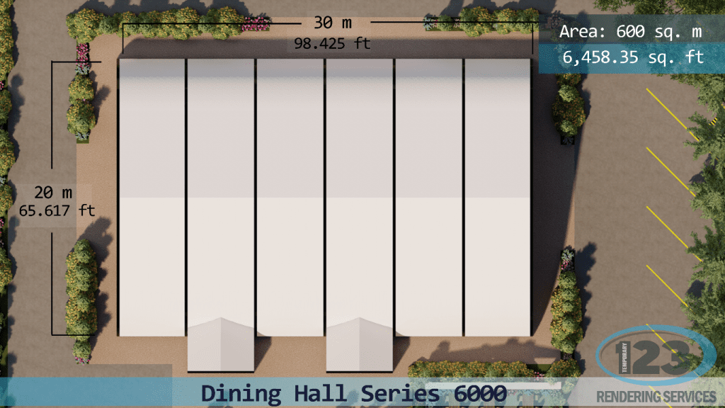 Dining Hall Series 6000 - Top View