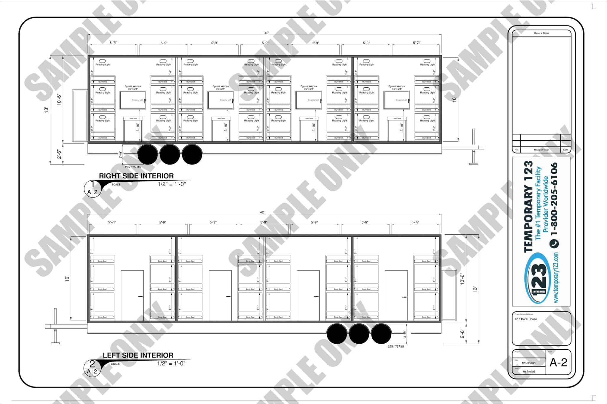 1 Sleeper Trailer