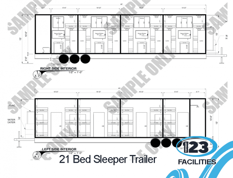 21 Bed Sleeper Trailer 2