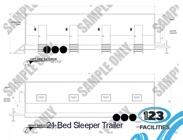 21 Bed Sleeper Trailer 3