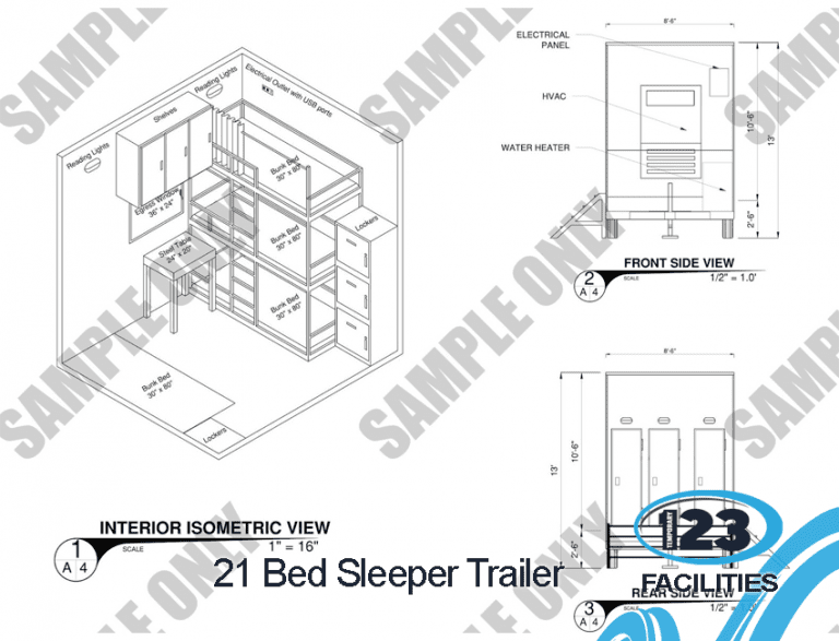21 Bed Sleeper Trailer 4
