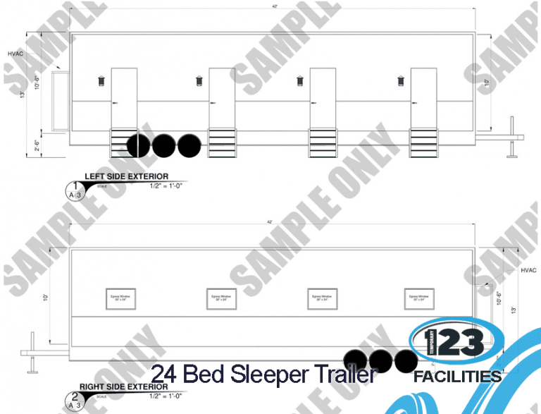 24 Bed Sleeper Trailer 2