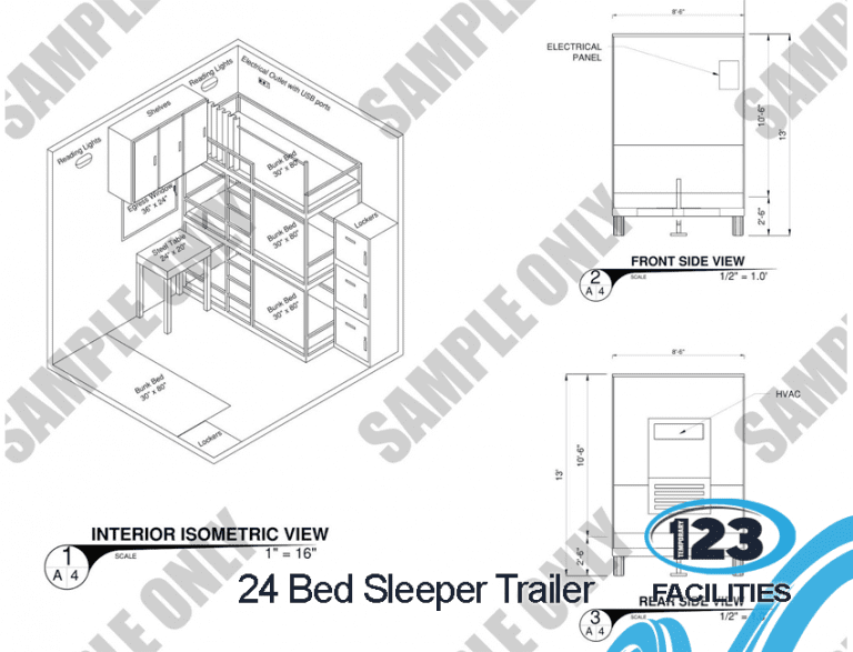 24 Bed Sleeper Trailer 3