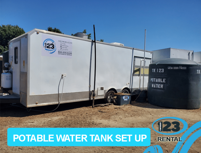 Potable Water Tank set-up