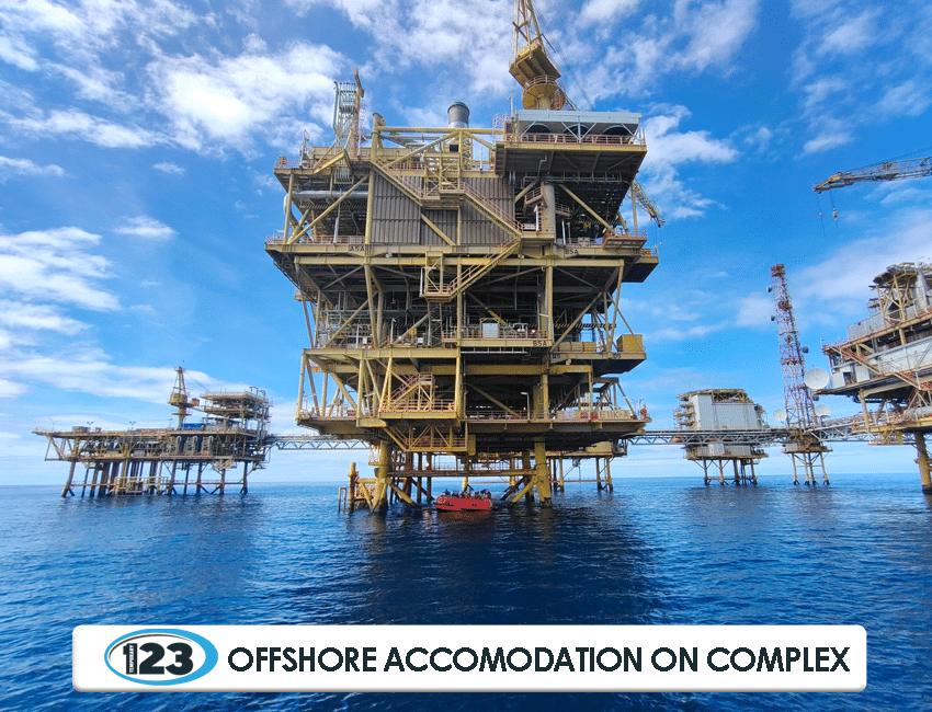 offshore accommodation on shipdeck