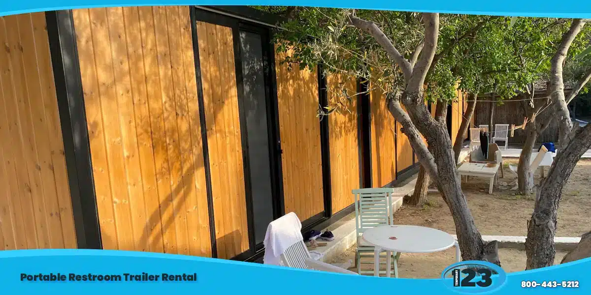 Lincon Nabraska, USA Temporary Restroom Building Rentals
